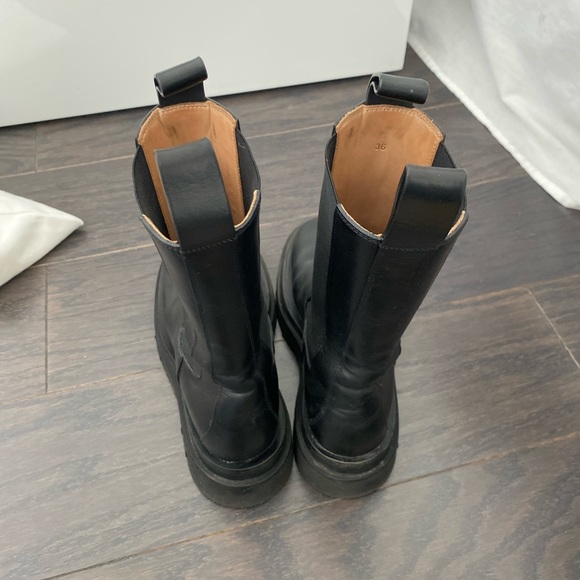 BOTTEGA VENETA black Lug boots - Picture 5 of 12